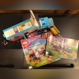 LEGO FRIENDS Horse Vet Trailer with both assembly booklets